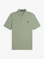 Fred Perry Green Dark Plain Polo Shirt - Image 5 of 5
