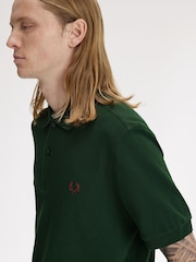 Fred Perry Green Polo Shirt - Image 5 of 6