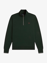 Fred Perry Green Tipped Polo Shirt - Image 1 of 1