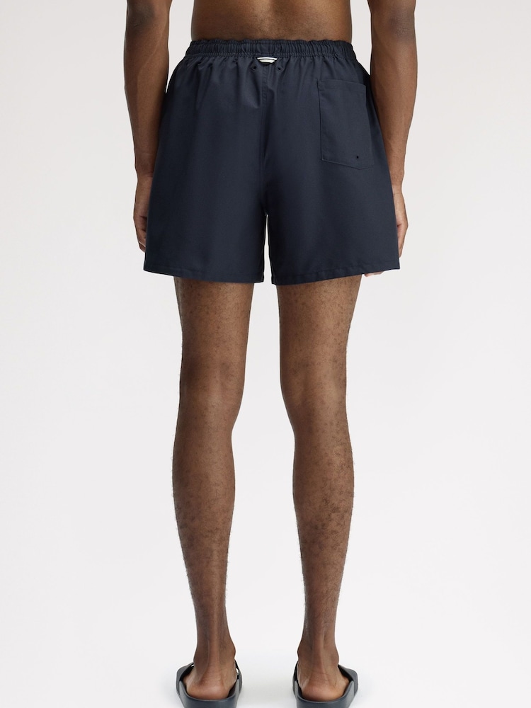 Fred Perry Blue Swim Shorts - Image 2 of 4