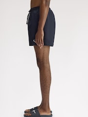 Fred Perry Blue Swim Shorts - Image 3 of 4
