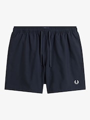 Fred Perry Blue Swim Shorts - Image 4 of 4