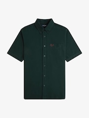 Fred Perry Green Oxford Shirt - Image 1 of 1