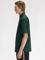 Fred Perry Green Oxford Shirt - Image 2 of 6