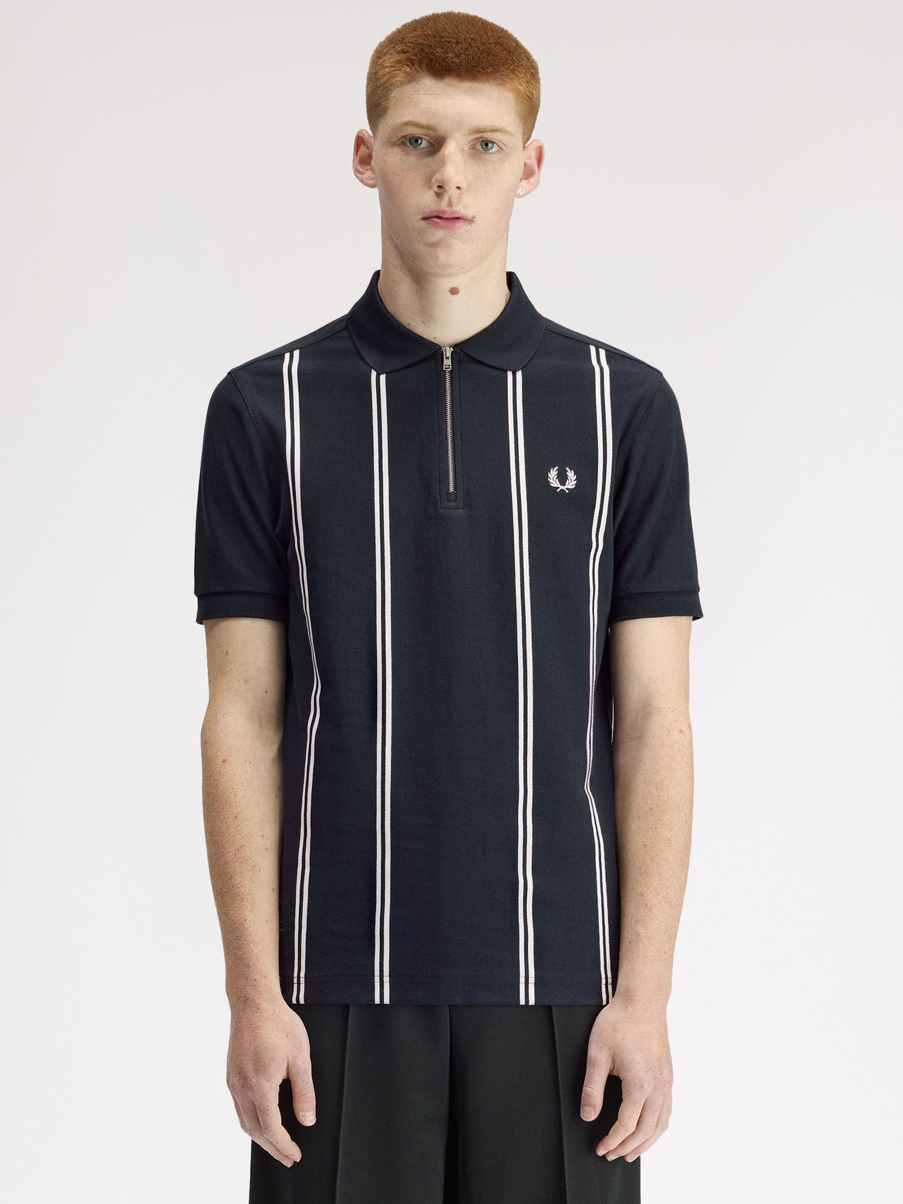 Buy Fred Perry Blue Vertical Stripe Polo Shirt from Next South Africa