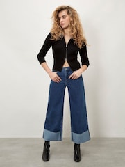 Apricot Blue Ikeda Straight Leg Jeans - Image 2 of 6