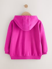 Berry Purple Zip Through Hoodie (3-16yrs) - Image 2 of 4