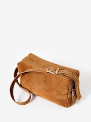 Mint Velvet Brown Suede Slouch Shoulder Bag - Image 3 of 5