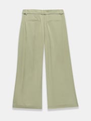 Mint Velvet Green Belted Wide Leg Trousers - Image 8 of 8