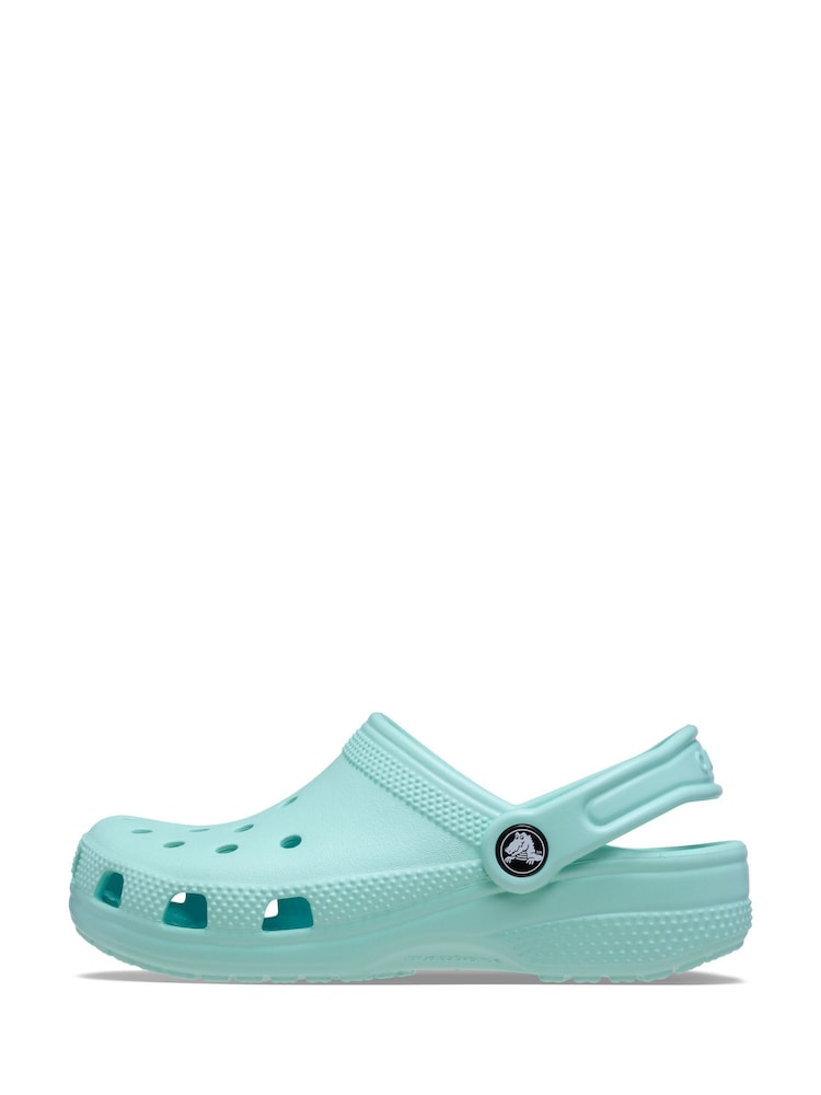 Crocs Blue Aquamarine Classic Clogs - Image 2 of 7