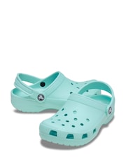Crocs Blue Aquamarine Classic Clogs - Image 4 of 7