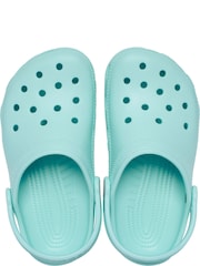 Crocs Blue Aquamarine Classic Clogs - Image 5 of 7