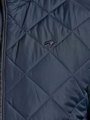 Raging Bull Blue Quilted Gilet - Image 4 of 4