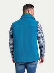 Raging Bull Blue Classic Fleece Gilet - Image 2 of 5