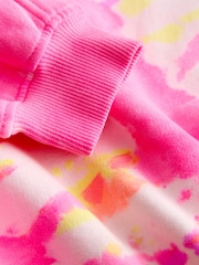 Rose/jaune tie dye - Sweat-shirt (3-16ans) - Image 6 de 7