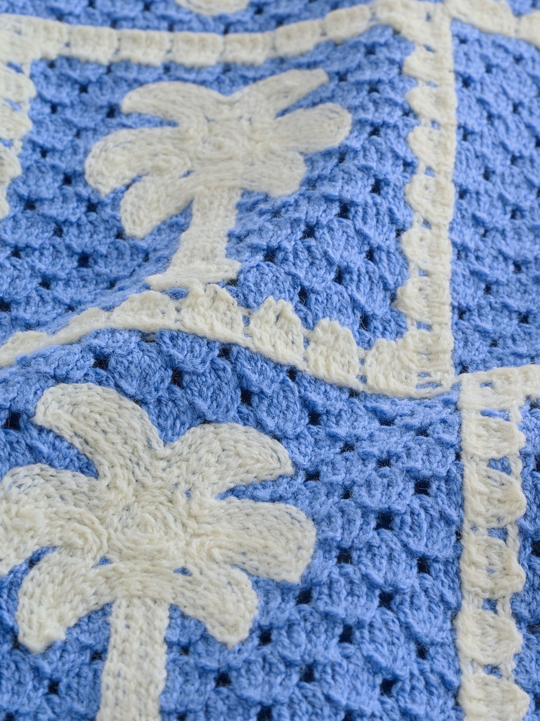 Buy Bright Blue Crochet Palm Tree Set (12mths-7yrs) from Next Canada
