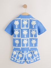 Hellblau - Crochet Palm Tree Set (12mths-7yrs) - Bild 3 von 9