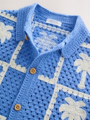 Hellblau - Crochet Palm Tree Set (12mths-7yrs) - Bild 5 von 9