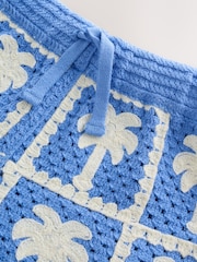 Hellblau - Crochet Palm Tree Set (12mths-7yrs) - Bild 8 von 9