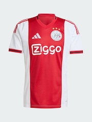 adidas White Ajax Amsterdam 25/26 Home Jersey - Image 4 of 4