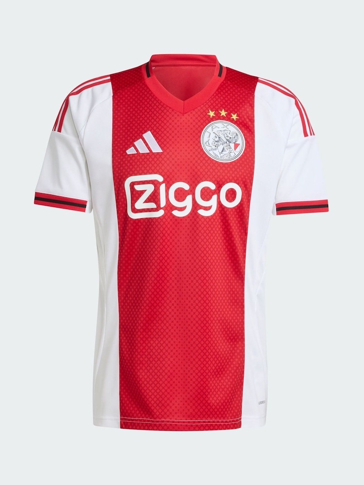 adidas White Ajax Amsterdam 25/26 Home Jersey - Image 4 of 4