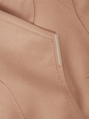 Ted Baker Brown Rosess - Short Belted Wool Wrap Coat - Image 5 of 5