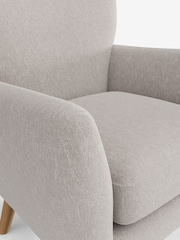 Cotswold Chenille Oyster Wilson Highback Armchair - Image 4 of 4