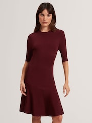Ted Baker Mahraa - Short Sleeve Knitted Mini Dress - Imagen 1 de 5