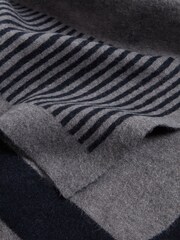 Ted Baker Grey Sammmis Knitted Scarf - Image 2 of 4