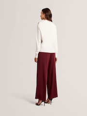 Ted Baker Jakkia Printed Woven Front Jumper - Slika 2 iz 5