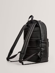 Ted Baker Black Keviin - Stripe Pu Backpack - Image 2 of 5