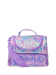 Smiggle Metallic Bloom Large Double Compartment Lunchbox With Strap - Image 1 of 2