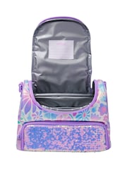 Smiggle Metallic Bloom Large Double Compartment Lunchbox With Strap - Image 2 of 2