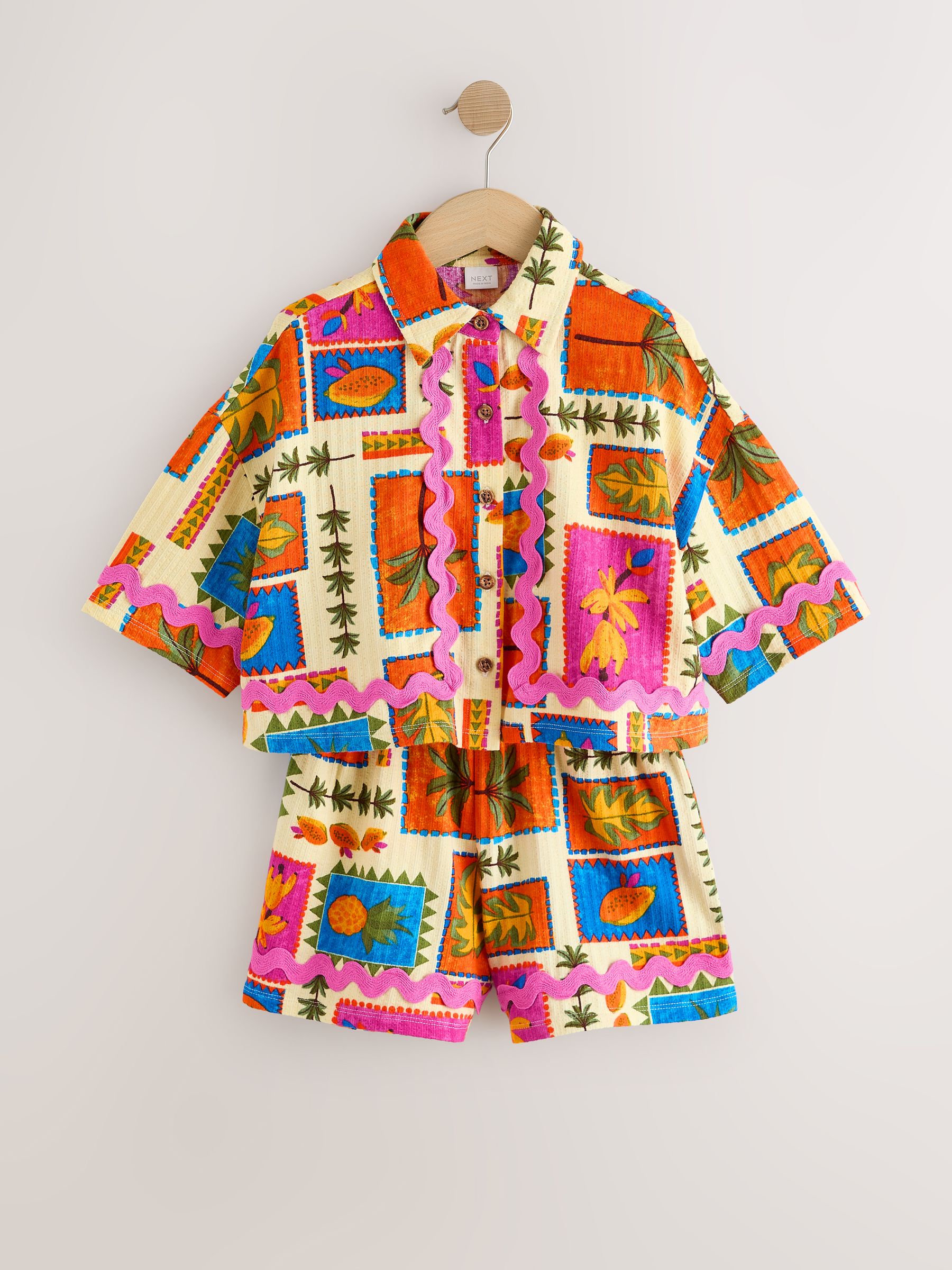 Buy Multi Print Shirt and Shorts Set (3-16yrs) from Next South Africa
