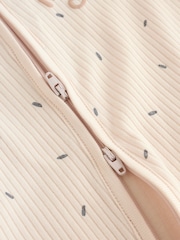 Beige Two Way Zip Baby Rompers 3 Pack (0mths-3yrs) - Image 13 of 15