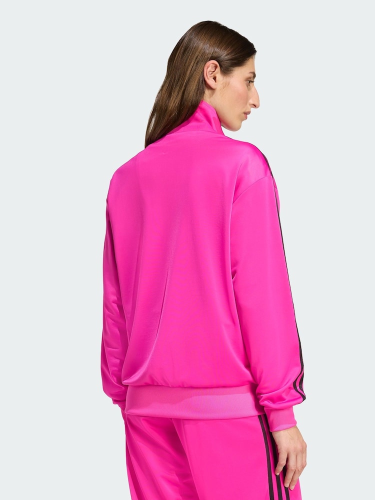 adidas Originals Pink Adicolor Classic Firebird Loose Track Top - Image 2 of 4