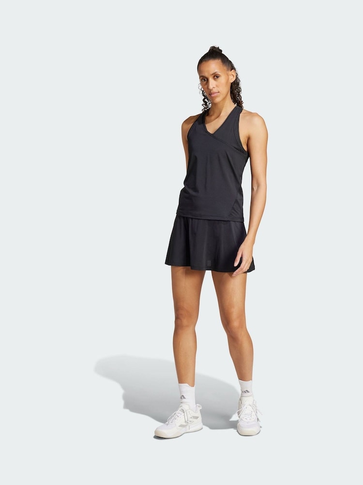 adidas Black Club Tennis Climacool Skirt - Image 1 of 5 adidas Black Club Tennis Climacool Skirt - Image 1 of 5