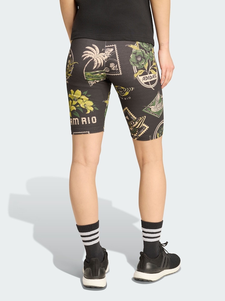 adidas Black X Farm Bike Shorts - Image 2 of 5