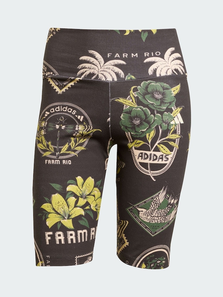 adidas Black X Farm Bike Shorts - Image 5 of 5