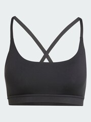 adidas Black All Me Light Support Bra - Image 5 of 5