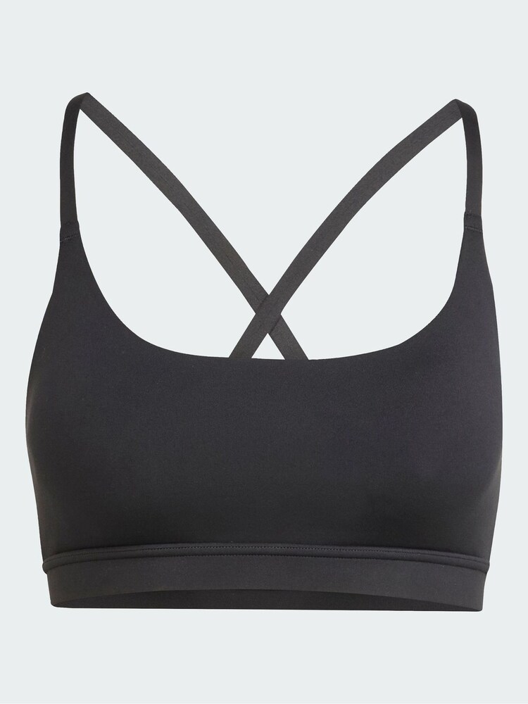 adidas Black All Me Light Support Bra - Image 5 of 5