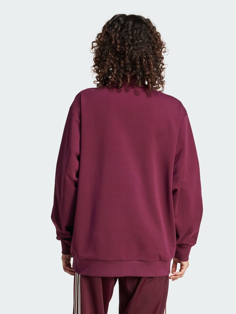 adidas Originals Red Colourblock Track Top - Image 2 of 5 adidas Originals Red Colourblock Track Top - Image 2 of 5