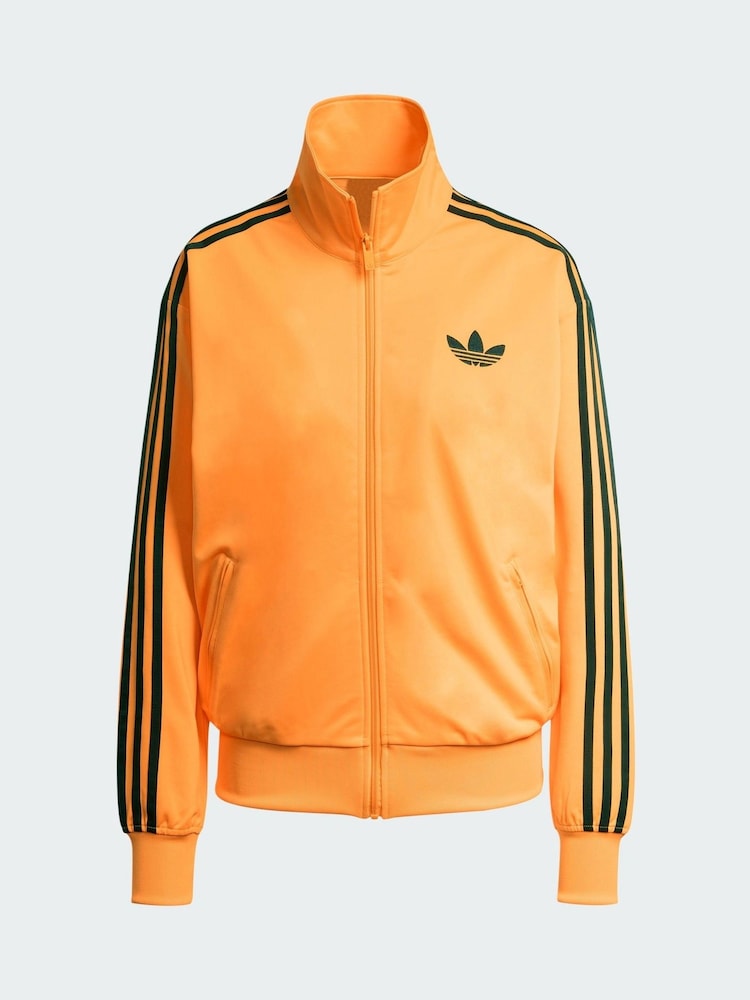 adidas Originals Orange Adicolor Classic Firebird Loose Track Jacket - Image 5 of 5 adidas Originals Orange Adicolor Classic Firebird Loose Track Jacket - Image 5 of 5
