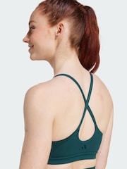adidas Green adidas All Me Light Support Bra - Image 3 of 4