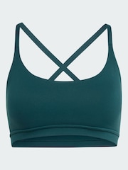 adidas Green adidas All Me Light Support Bra - Image 4 of 4