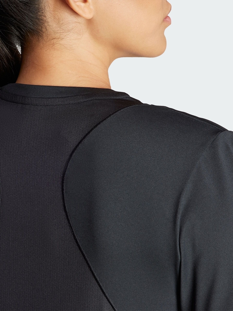 adidas Black Designed for Training T-Shirt - Image 4 of 4 adidas Black Designed for Training T-Shirt - Image 4 of 4