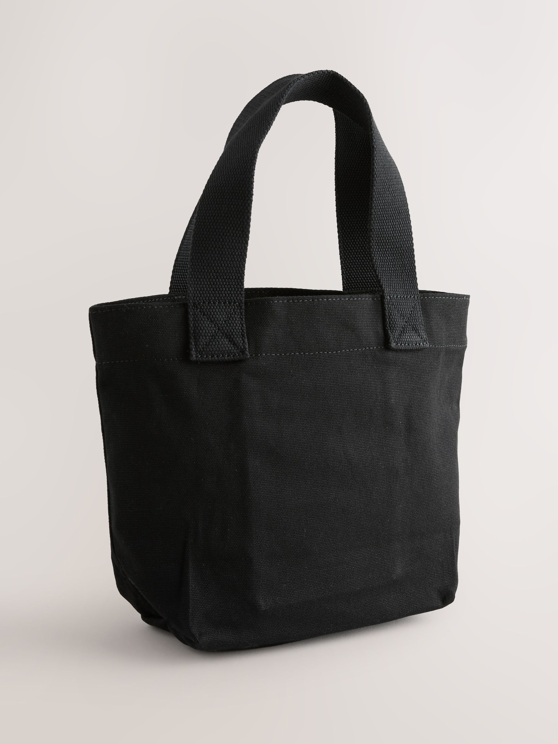 Buy smALLSAINTS Black Underground Logo Canvas Tote Bag from Next USA