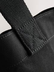 smALLSAINTS Black Underground Logo Canvas Tote Bag - Image 7 of 7