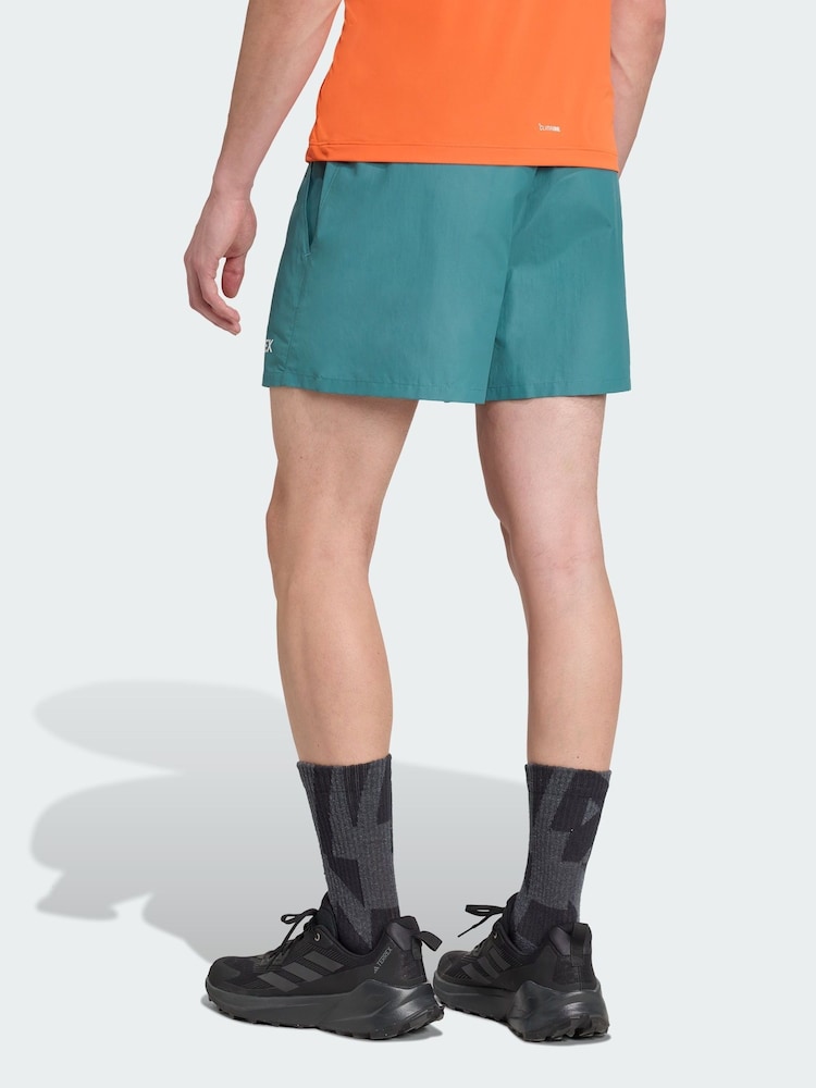 adidas Terrex Green Multi Shorts - Image 2 of 5