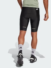 adidas Black Essentials 3-Stripes Padded Cycling Shorts - Image 2 of 5